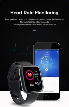Bluetooth Smart Hodinky Muži Ženy Nepremokavé Šport Fitness Tracker Digitálne Náramkové Hodinky Krvného Tlaku, Tepovej Frekvencie