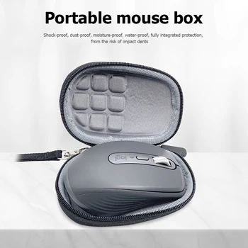 Nepremokavé Shockproof EVA Myši na Ochranu Cestovná Taška Prenosná Myš puzdro pre Logitech MX Anywhere 3 Myši Skladovanie Taška