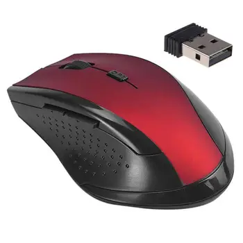 Hra Wireless Mouse Darčeky Veľkoobchod 2.4 GHz 6D USB Bezdrôtová Optická Herná Myš 1200DPI Myši Na Notebook Ploche