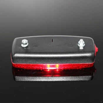 2 LED Červený Bicykel Zadné Lampy, LED zadné Svetlo Rack Svetlo Ľahko Nainštalovať Vodotesné Zadné Rack Svetlo Bezpečnostné Výstražné Svetlo Požičovňa Časť