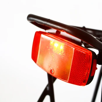 2 LED Červený Bicykel Zadné Lampy, LED zadné Svetlo Rack Svetlo Ľahko Nainštalovať Vodotesné Zadné Rack Svetlo Bezpečnostné Výstražné Svetlo Požičovňa Časť