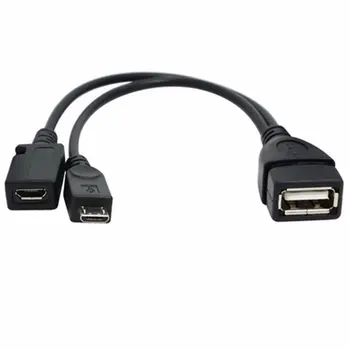 2021 NOVÝ 3 USB HUB LAN Ethernet Adaptér + USB OTG KÁBEL na OHEŇ STICK 2ND GEN ALEBO POŽIARU TV3
