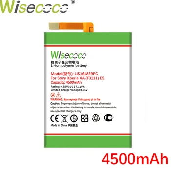 Wisecoco LIS1618ERPC 4500mAh Batérie Pre SONY Xperia XA (F3111)E5 F3313 F3112 F3116 F3115 F3311 G3121 G3123 G3125 G112 G3116