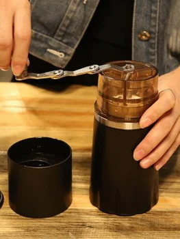 Vonkajšie Použitie-na Kávu-Mlynček-Filter-a-Vákuum-Cup-All-in-One-Portable-Káva Grind Cestovné kávovar s Hrnček Všetko V
