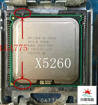 Pre Intel Xeon X5260 Procesor(3.33 GHz/6MB/1333MHZ )v blízkosti LGA775 Core 2 cpuworks na LGA 775 doske nie je potrebné adaptér