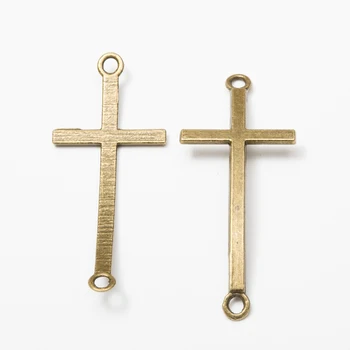30 kusov retro kovové zliatiny zinku cross prívesok pre DIY handmade šperkov náhrdelník, takže 7185