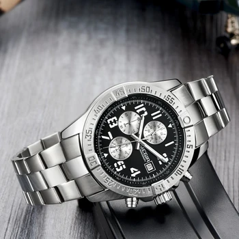 MEGIR pánske Hodinky Top Značky Luxusné náramkové hodinky Quartz Creative Business Nehrdzavejúcej Ocele Športové Hodinky Mužov Relogio Masculino