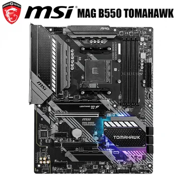 Pätica AM4 NOVÉ MSI MAG B550 TOMAHAWK Doske AM4 AMD B550 DDR4 1866MHz PCI-E 4.0 M. 2 128G Ploche MSI B550 Mainbaord AM4