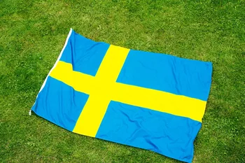 3'x5feet Veľké Švédsko Vlajka Polyester švédskej Národnej Zástavy Office/Aktivity/prehliadky/Festival/Domáce Dekorácie Nové módne