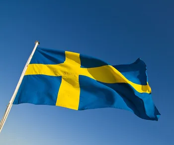 3'x5feet Veľké Švédsko Vlajka Polyester švédskej Národnej Zástavy Office/Aktivity/prehliadky/Festival/Domáce Dekorácie Nové módne