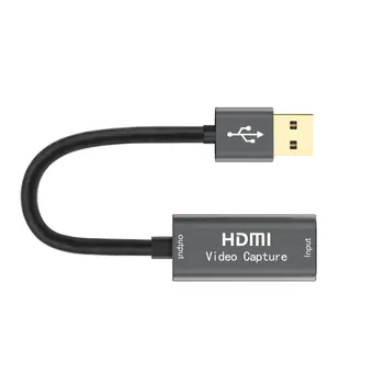 USB 3.0 digitalizačné Karty 1080P 60fps 4K HDMI Video Grabber Box pre Macbook PS4 Hry Fotoaparát Záznamník Živé Vysielanie