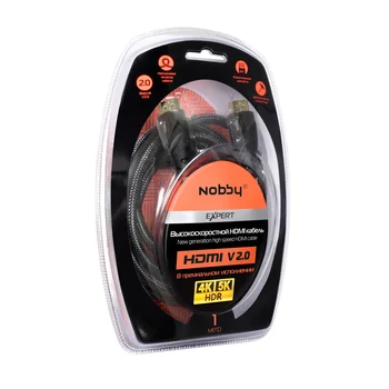 Audio a Video Káble Nobby NBE-HC-10-01 hdmi kábel pre tv, pc prepínač