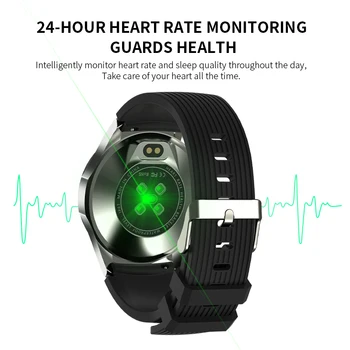 Luxusné Smart Hodinky Mužov Bluetooth Fitness Tracker Spanie Srdcového Tepu Informácie Stlač A Hovor Pripomienka Upozorňuje Smartwatch