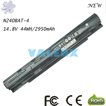 14,8 v V 44Wh Notebook Batéria Pre Clevo N240BAT-4 NP3240 NP3245 6-87-N24JS-42L2 Pre SCHENKER S406-ZMH S406-WZT S406-KDH