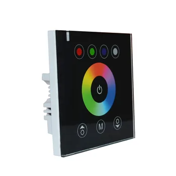 New Horúce Predaj RGBW Dotykový Panel Led Controller Domáce Dekorácie Nové Výber Led Stmievač pre RGB Led Svetlo, Led Pásy, RGB Controller