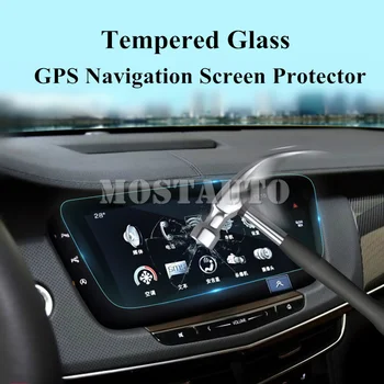 Pre Cadillac CT6 Tvrdeného Skla GPS Navigácie Screen Protector 2016-2019 1pcs Auto Doplnky Interiéru Auta Dekor Auto Výbava