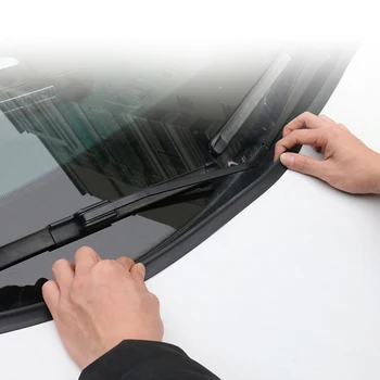 Auto Tesniace Pásy Windshied Spojler Výplň Chráni Hrany Weatherstrip Pásy Nálepky, Auto Príslušenstvo Pre Hyundai Santa Fe 2013-2020
