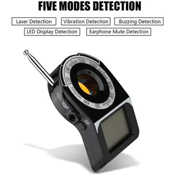 Mini CC309 RF Signálu Detektora Anti Špionážne Kamery Wifi Bezdrôtové Káblové Skryté Len Skener Odpočúvacie Chybu Anti Úprimných Camara Vyhľadávanie