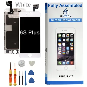 Sintron OEM Pre iPhone 6S Plus Displej Nahradenie Plne Zmontované Biely Panel Displej Vrátane Originálnych Dielov Bezplatnú Opravu Nástrojov