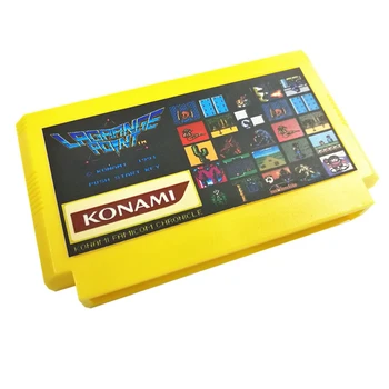 Najnovšie 13 v 1 hry, karty 60 Pin 8 bit Hra Kazety pre rodinné video, herné konzoly pre kOnami Classic collection