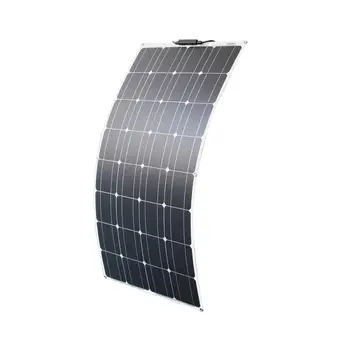 100W 200W vysoká účinnosť flexibilné batérie, nabíjačky solárny panel 12v pre solárny panel systému domácej auta