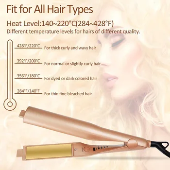 Povolanie 2 v 1, Vlasy, kulmy na vlasy & Vyrovnávaním Žehlička na Vlasy Hair Straightener Curler Wet & Dry Ploché Žehlička na Vlasy Styler Dropshiping