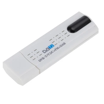 USB 2.0 a Digitálny DVB-T/T2 SDR+DAB+FM TV Tuner HDTV Prijímač Stick SG TV Prijímač s Diaľkovým ovládaním
