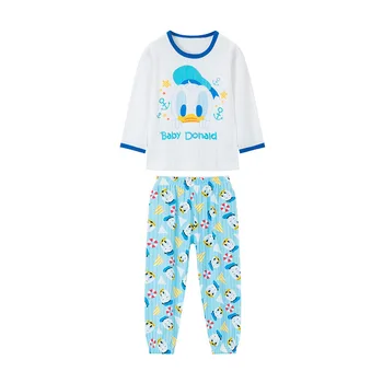 Podpora Mickey Deti Pyžamo Nastaviť Deti Cartoon Sleepwear Chlapcov Domov Pyžamo Dievčatá Bavlna Sladké Zvierat Pyžamá 2-7T Odev