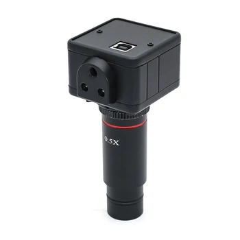 5,0 MP USB Mikroskop Fotoaparát CMOS Video Digitálne Elektronické Kamery Okulára Priemyselné Mikroskopom Fotoaparát s 0,5 X C Mount Objektív