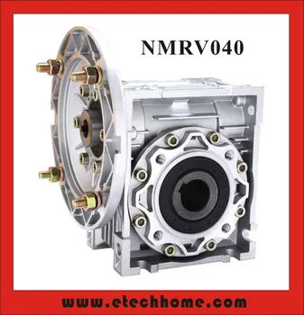 NMRV040 Červ Redukcia 5:1 - 100 :1 Pomer 11 mm 14 mm vstupný hriadeľ RV40 Červ Prevodovka Rýchlosť Redukcie