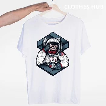 Populárne Obsadiť Mars Priestor X Spacex T-shirt O-Krku, Krátke Rukávy Lete Ležérne Módne Unisex Mužov A Žien Tričko