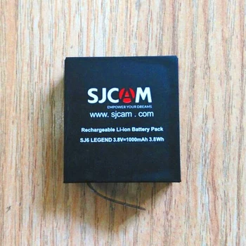 SJCAM Doplnky, Originálne SJ6 Batérie Rechargable Batérie Duálny Nabíjačka Batérie Prípade SJCAM SJ6 Legenda Akčná Športová Kamera