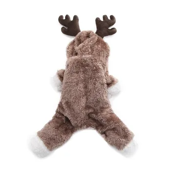 Jeseň A v Zime sa Pes kostým farbou Pug Oblečenie pre psy, Cosplay Jeleň Ovce Psa francúzsky buldog Vianočné Šteňa Kabát