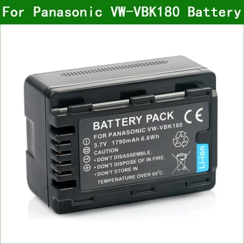 LANFULANG VW-VBK180 nabíjateľná Batéria Fotoaparátu Batérií Panasonic SDR-S50 SDR-H95 HDC-TM55 HDC-TM60 HDC-TM90 HC-V500
