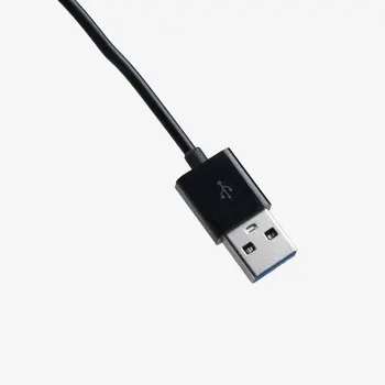 USB 3.0 Synchronizáciu Údajov Rýchle Nabíjanie Kábel pre Huawei Mediapad 10 FHD Tablet Nabíjací Kábel Vysokej Kvality Black Nabíjací Kábel 1M
