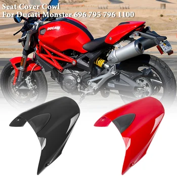 Motocykel, ABS Zadné Pillion Sedadla Spolujazdca Kryt pre Ducati Monster 696 795 796 1100 2008 2009 2010 2011 2012 2013