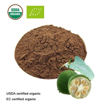 USDA a ES Certifikované organické Luo Han Guo Extrakt 10:1 /Momordica extrakt, prášok Mogroside V
