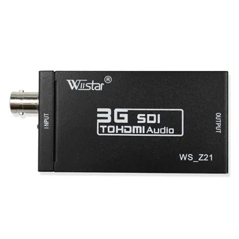Wiistar HDMI na SDI Konvertor Adaptér SDI na HDMI BNC SD/HD/3G-SDI 1080P Multimediálne HD Video Konvertor