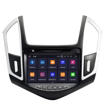 PX6 4G+64 G Android 10.0 auto dvd pre Chevrolet Cruze 2013 gps navigácia, rádio, video, stereo multimediálny prehrávač vedúci jednotky
