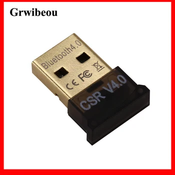 GRWIBEOU USB Bluetooth Adaptéry Bezdrôtovej Mini Bluetooth CSR4.0 Adaptér Pre systém Windows 7 PC Prenosný Bluetooth Prijímač Transmitte