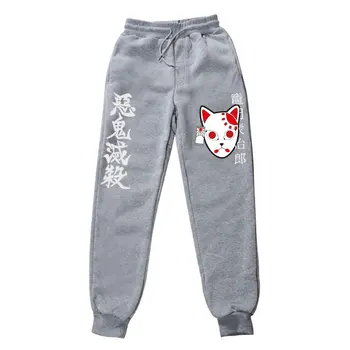 Nové Predaj Japonských Anime Démon Vrah Nohavice Fleece Nohavice Vytlačené Muži Ženy Jogging Nohavice Streetwear pohodlné Tepláky