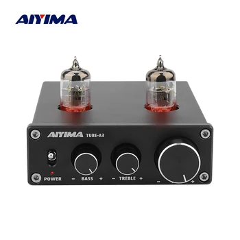AIYIMA Amplificador Audio 6J1 Trubice Mini Zosilňovač Rada Profesionálnych Žlče Predzosilňovač HIFI Predzosilňovač DC12V Pre Domáce Kino