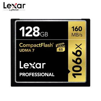 Lexar 1066x CF UDMA 7 128 gb CF Karta 32gb Pamäťovú kartu Až do 160MB/s VPG-65 64 gb Compact flash karta pre Full HD/3D a 4K video