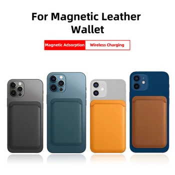 Magnetické Späť Peňaženky Karta Pre Iphone 12 Pro Max Magnet Držiteľa Karty Taška Pre Apple12 Mini 12mini 12pro Magnet Prípade Puzdro