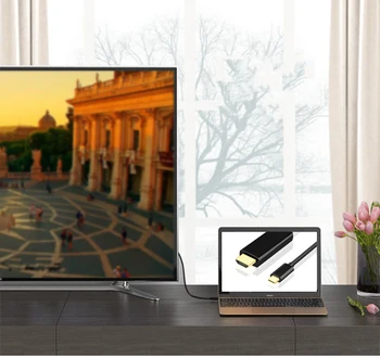 Pre CHUWI UBook Pro 8100y typ-c vypnite kábel HDMI Pripojte TELEVÍZOR dataprojektor 4k HD line 1080P Typ-CTOHDMI HD dátový kábel