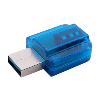 Nový USB Bluetooth o Prijímač, Vysielač 2 v 1 3.5 Bezdrôtový Prenos Adaptér Modrá