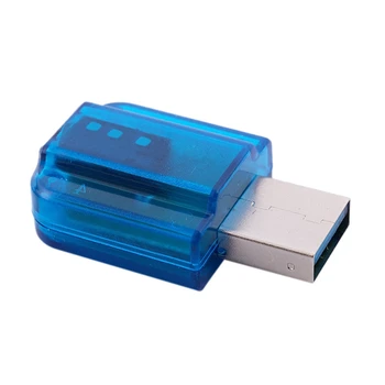 Nový USB Bluetooth o Prijímač, Vysielač 2 v 1 3.5 Bezdrôtový Prenos Adaptér Modrá