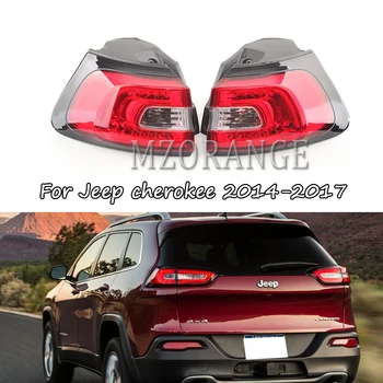MZORANGE zadné Svetlo Na Jeep cherokee-2017 LED Vonkajšej Strane Chvosta Brzda Stop Svetlo hmlové svietidlo Reflektor Výstražné Svetlo