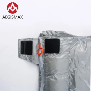 AEGISMAX Náplň 280 g/308g Ultralight typu Obálky Biela Hus Nadol Kempovanie Turistika Spací Vak Jar&Jeseň