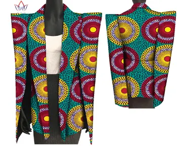 Nové Africkej Tlače Vosk Kabát Dashiki Sako Plus Veľkosti 6xl Afrike Štýl Oblečenie pre Ženy Plodín Top Bežné Kabát WY3199
